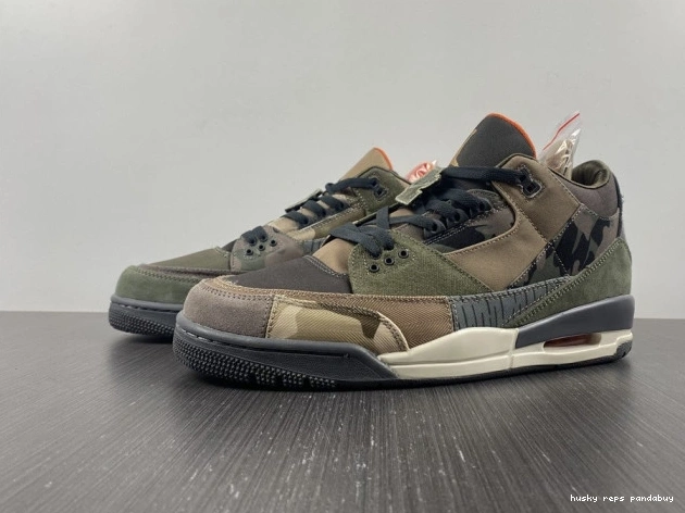 Rep Husky Camo DO1830-200 Patchwork 3 Air Jordan Retro 0713